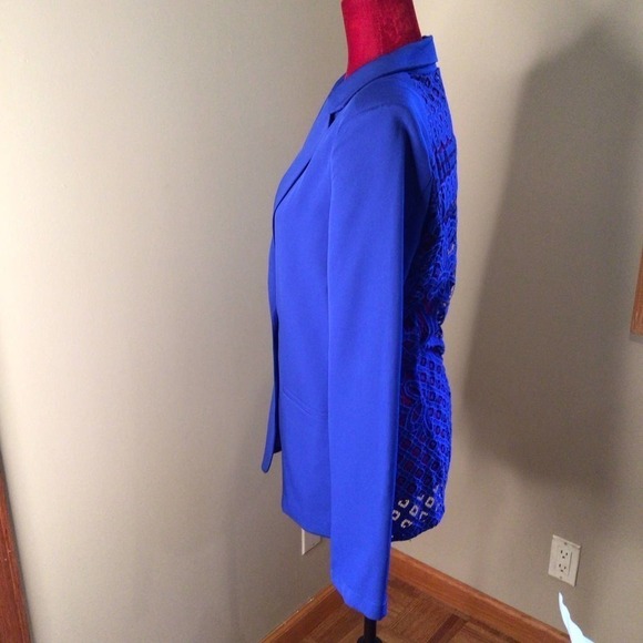 NWT Another Story Blue Blazer sz Large *STUNNING* - Picture 4 of 5